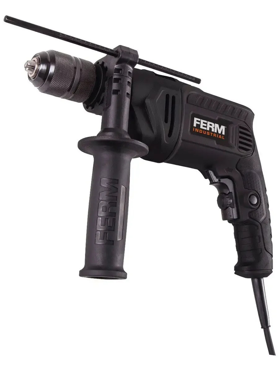 Дрель ударная Ferm PDM1060P_K 850Вт патрон:быстрозажимной реверс
