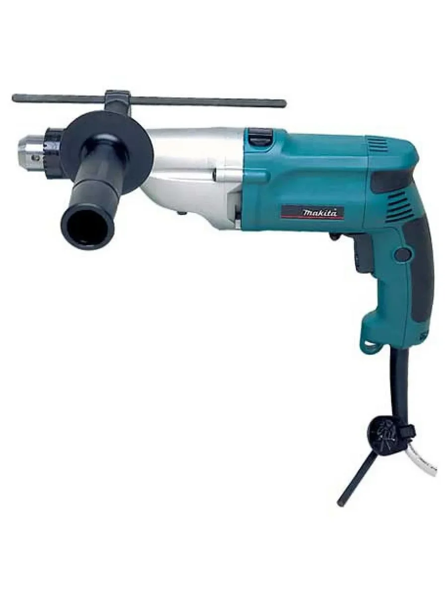Дрель ударная Makita HP2050 720Вт патрон:кулачковый реверс (кейс в комплекте)