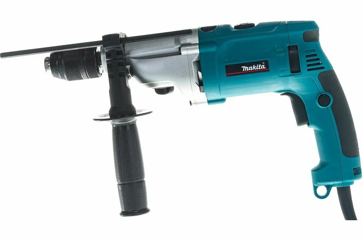 Дрель ударная Makita HP2071F 1010Вт патрон:быстрозажимной реверс (кейс в комплекте)