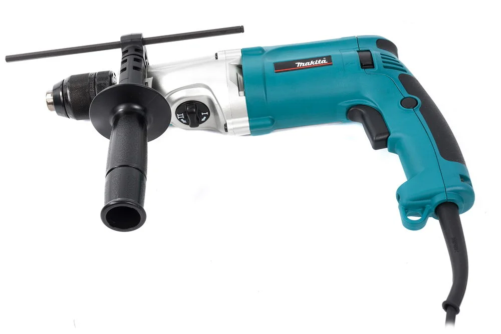 Дрель ударная Makita HP2071F 1010Вт патрон:быстрозажимной реверс (кейс в комплекте)