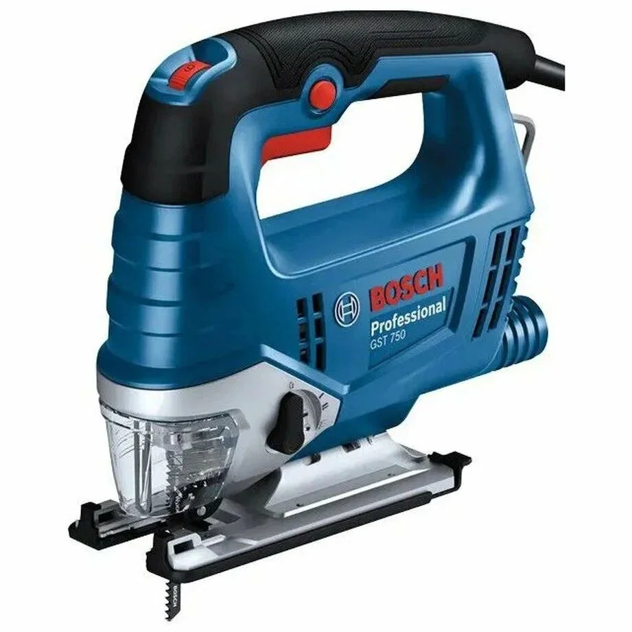 Лобзик Bosch GST 750 520Вт 3200ходов/мин от электросети (кейс в комплекте)