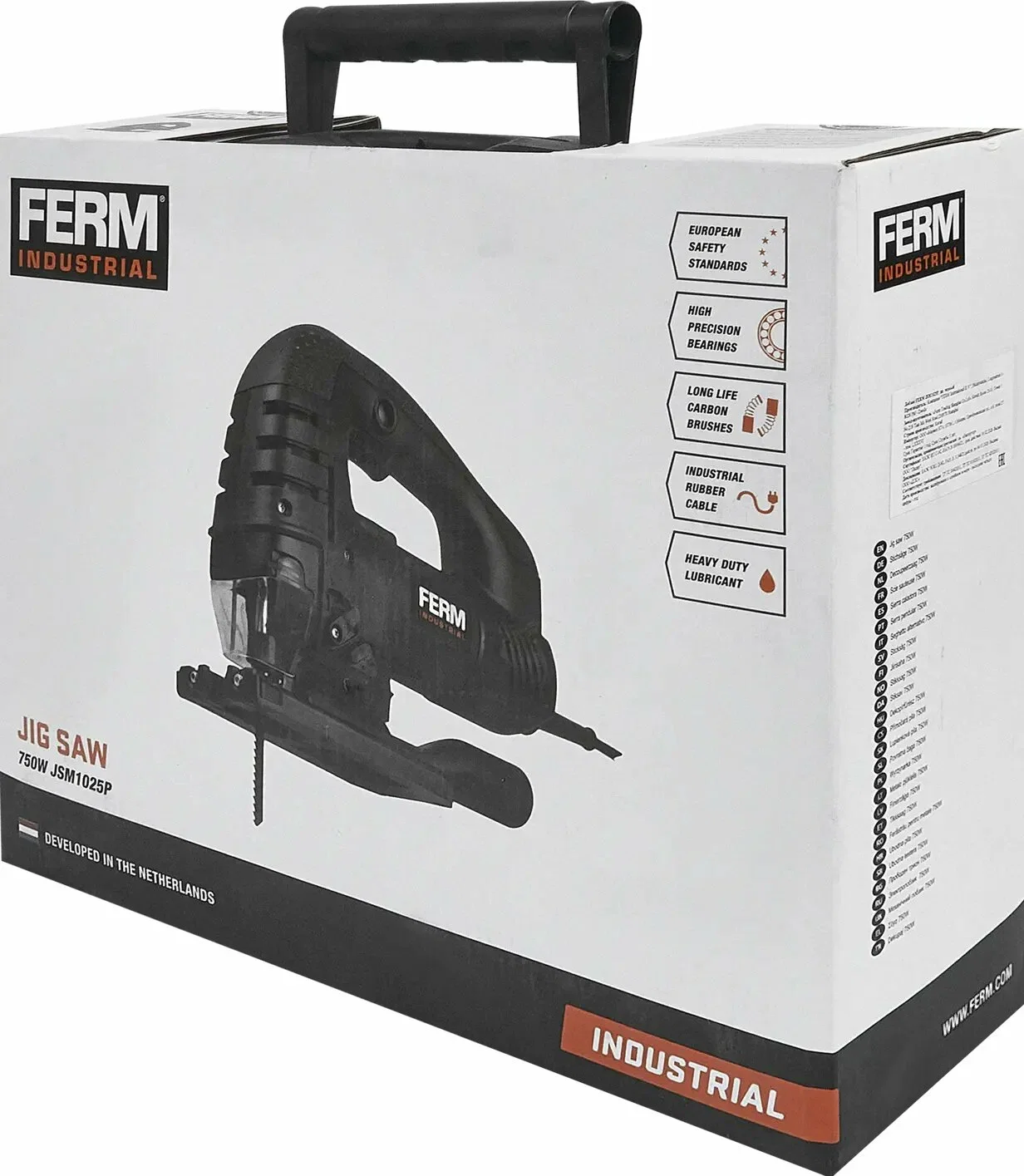 Лобзик Ferm JSM1025P +1пил. 750Вт 2800ходов/мин от электросети