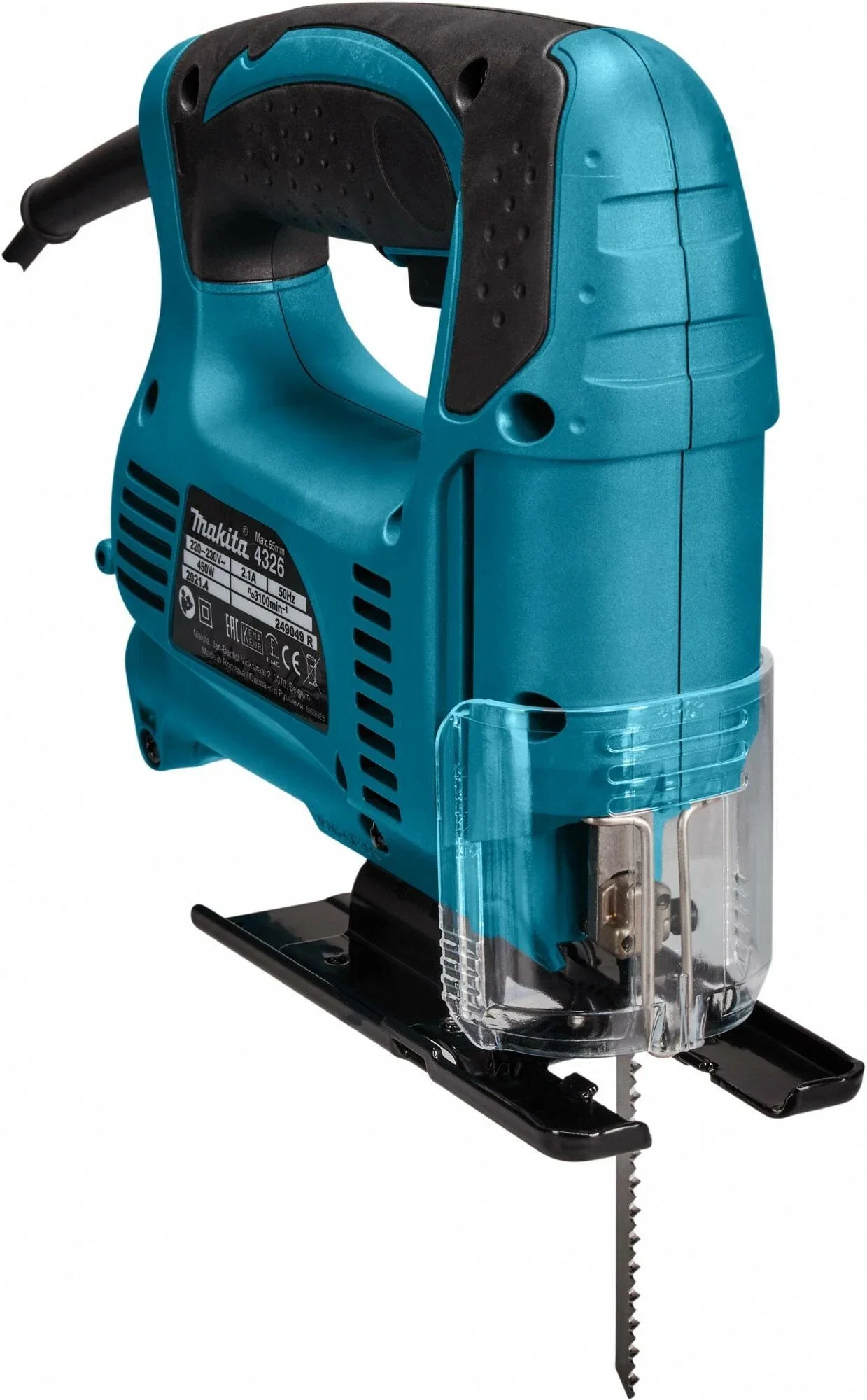 Лобзик Makita 4326 450Вт 3100ходов/мин от электросети