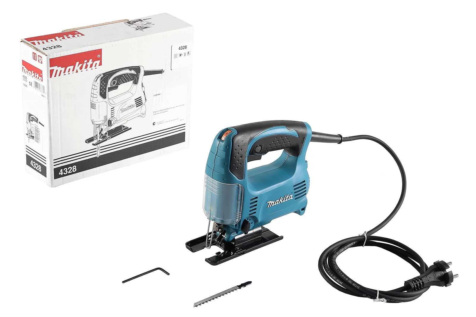 Лобзик Makita 4328 450Вт 3100ходов/мин от электросети