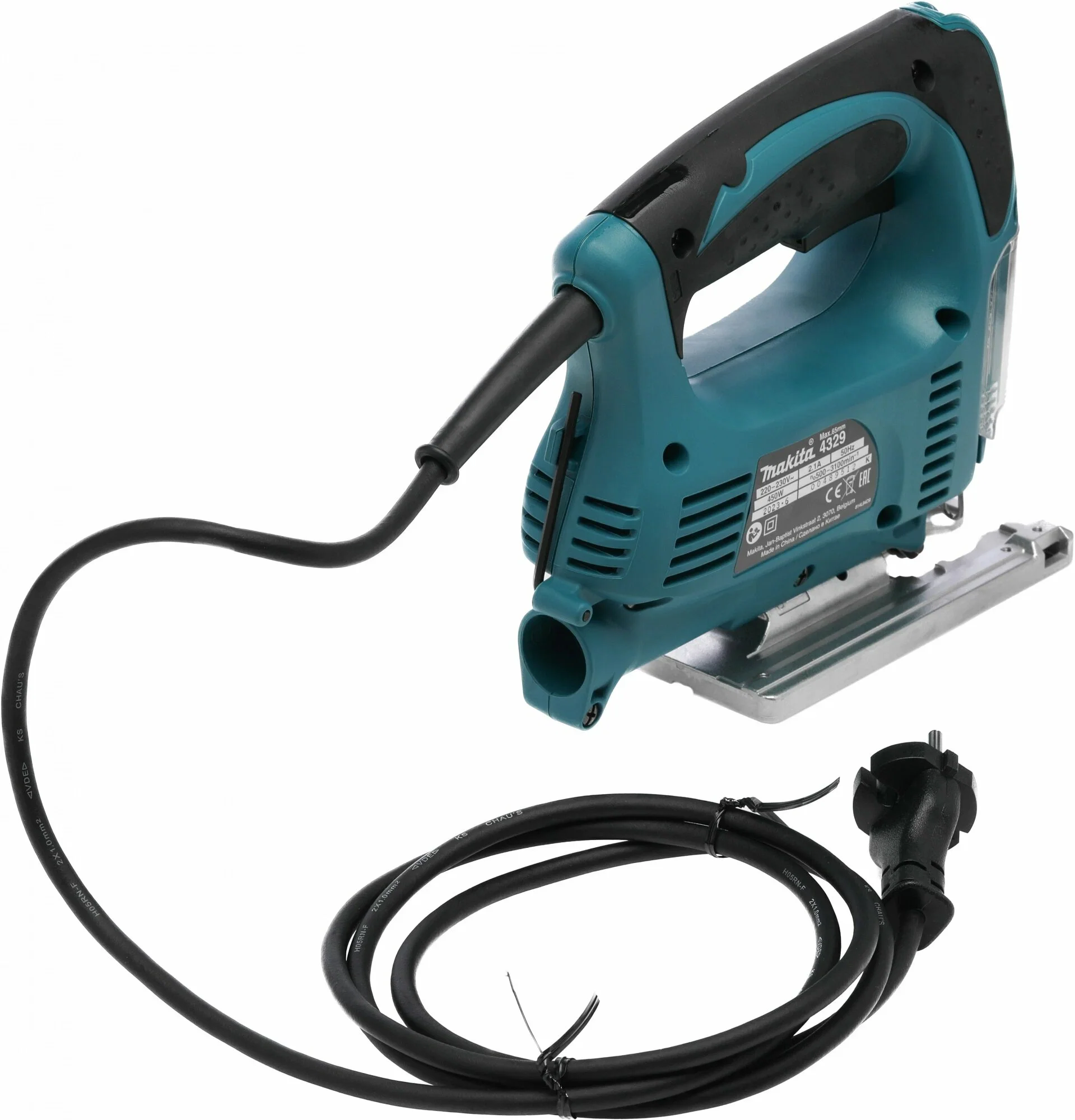 Лобзик Makita 4329K 450Вт 3100ходов/мин от электросети (кейс в комплекте)