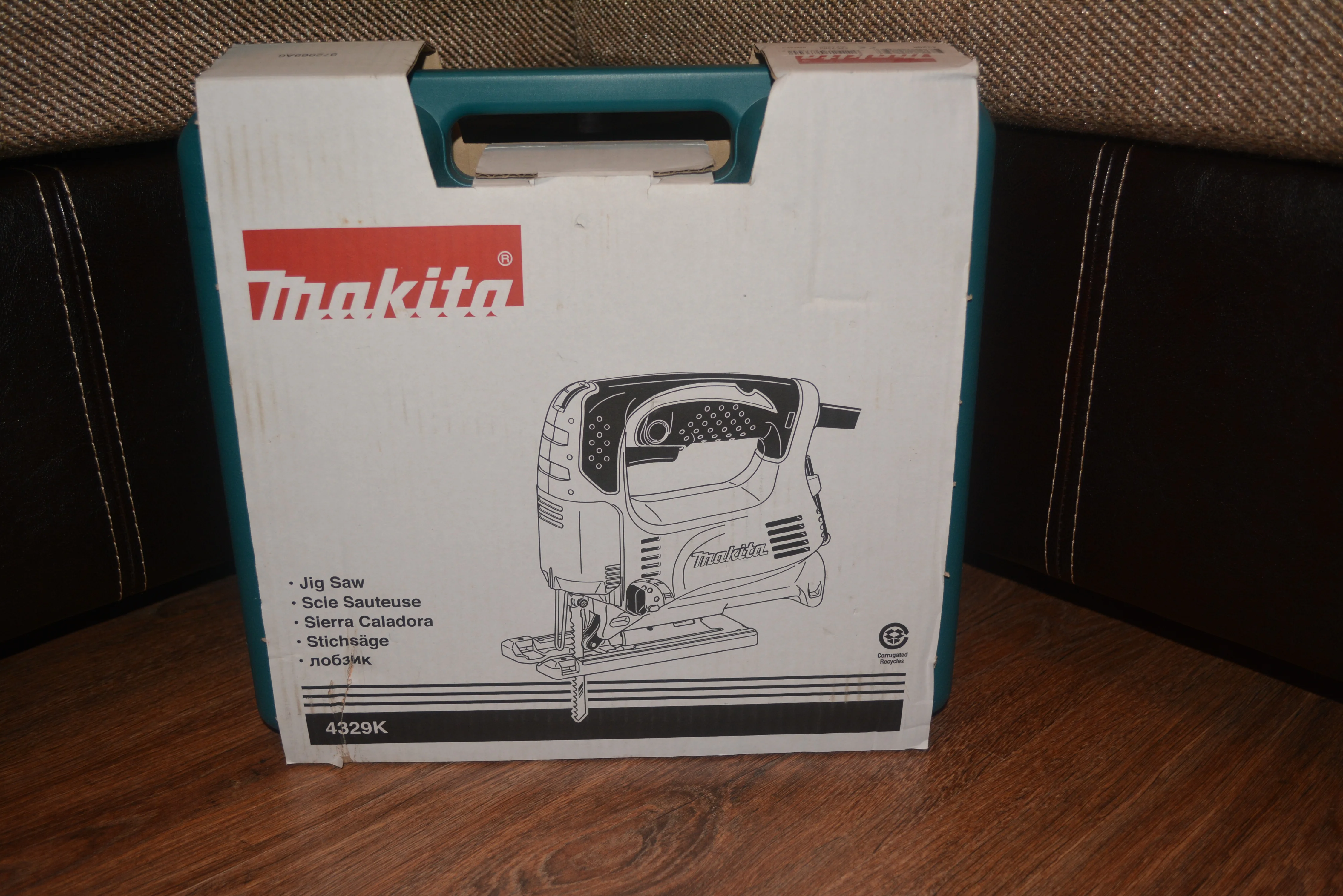 Лобзик Makita 4329K 450Вт 3100ходов/мин от электросети (кейс в комплекте)