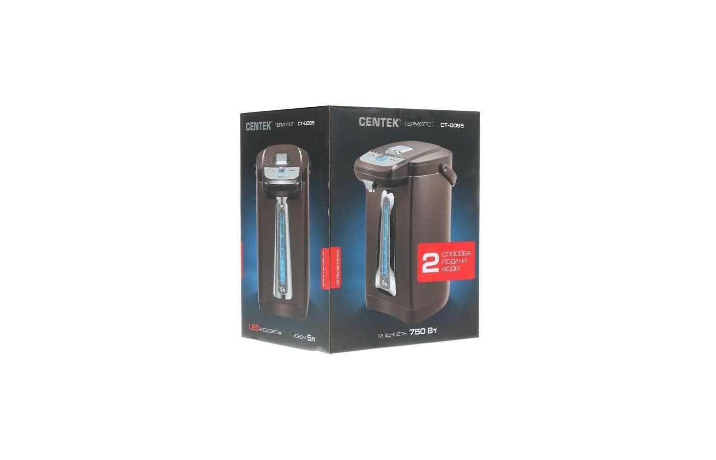 Термопот Centek CT-0095 (Шоколадный)