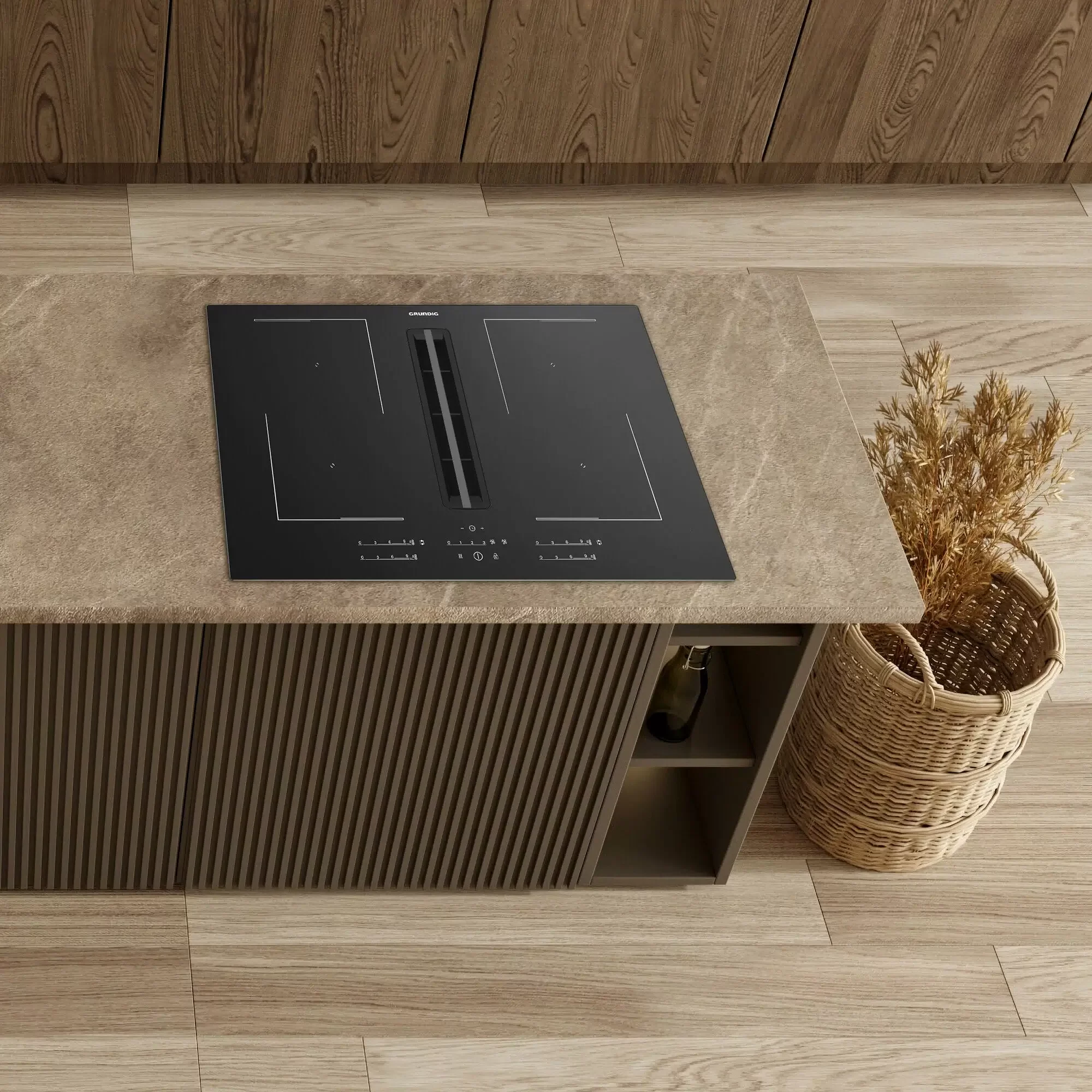 Электрическая варочная панель Grundig GIEH 834480 P, черный