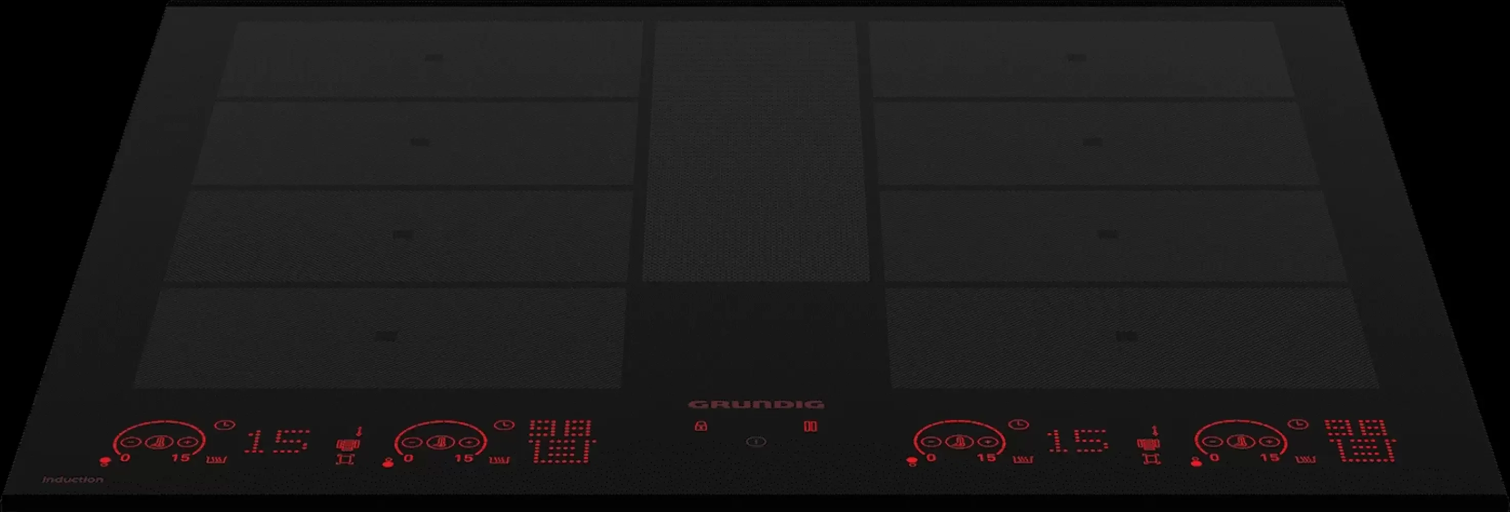 Электрическая варочная панель Grundig GIEI 638980 IF, черный