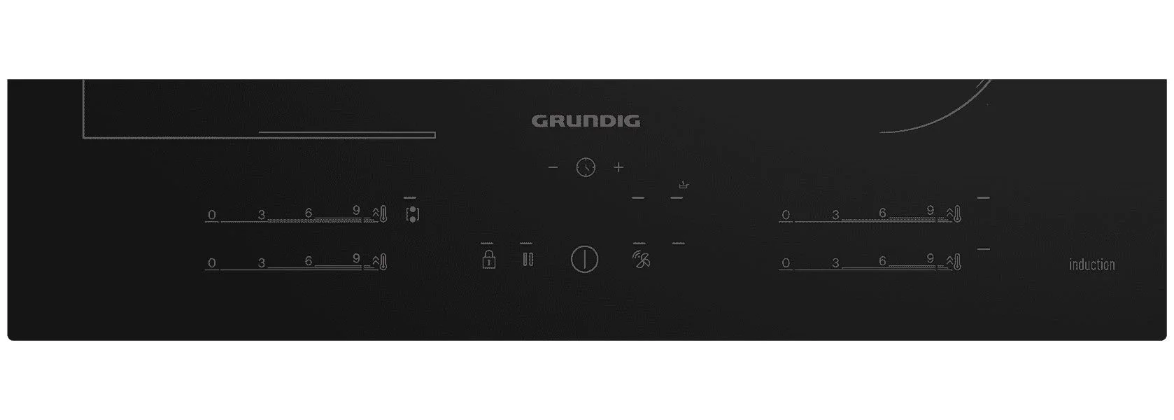 Электрическая варочная панель Grundig GIEI627474PN, черный