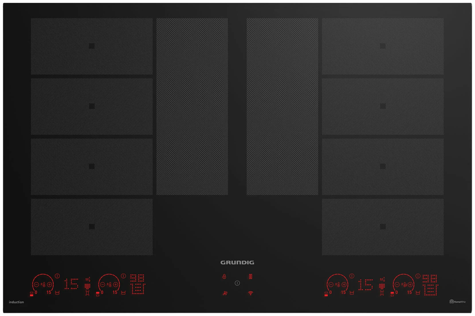 Электрическая варочная панель Grundig GIEI938980I, черный