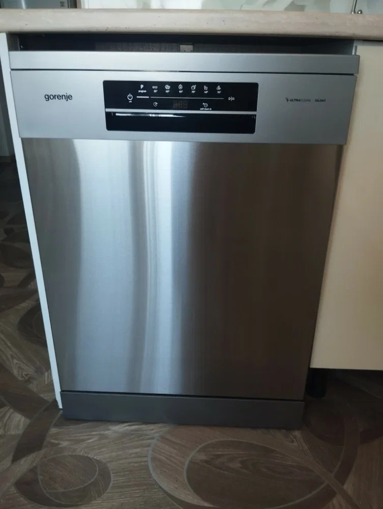 Посудомоечная машина Gorenje GS642E90X, серебристая, 59.9 см, 13 компл., 47 дБ, класс A++