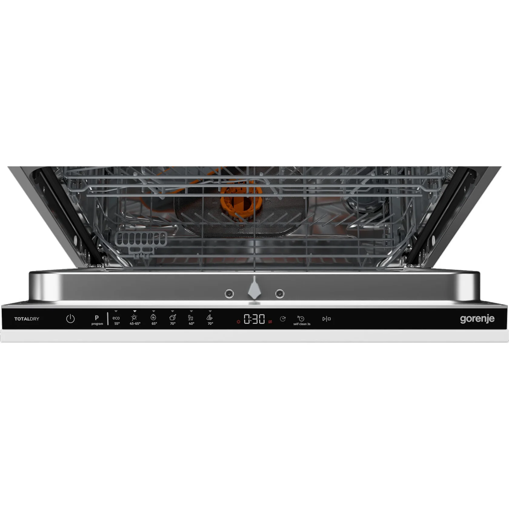 Посудомоечная машина встраиваемая Gorenje GV673B65 16 комплектов, 3 корзины, инверторный мотор, отсрочка старта, Wi-Fi управление, сенсорное управлени