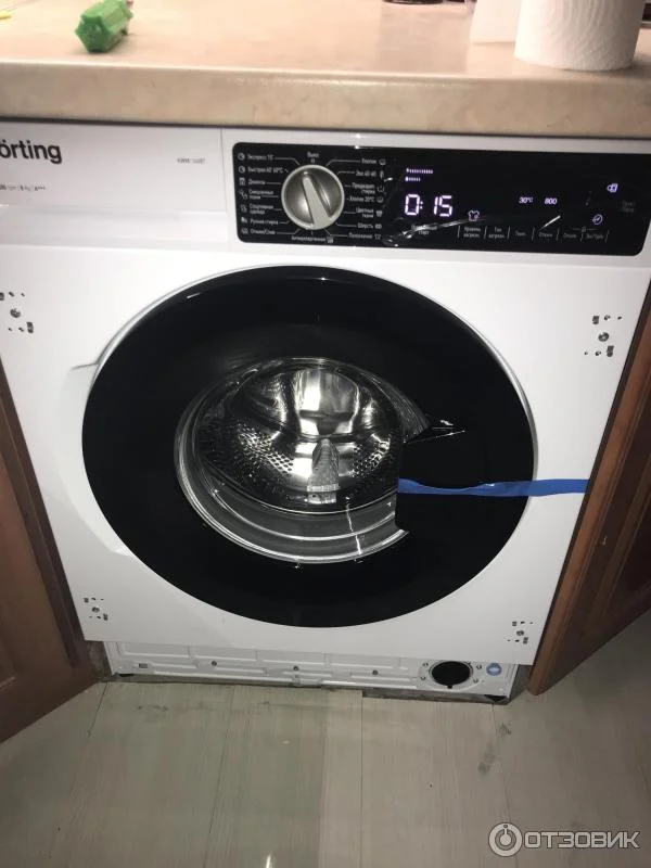 Стиральная машина Korting KWMI 14V87, встраиваемая