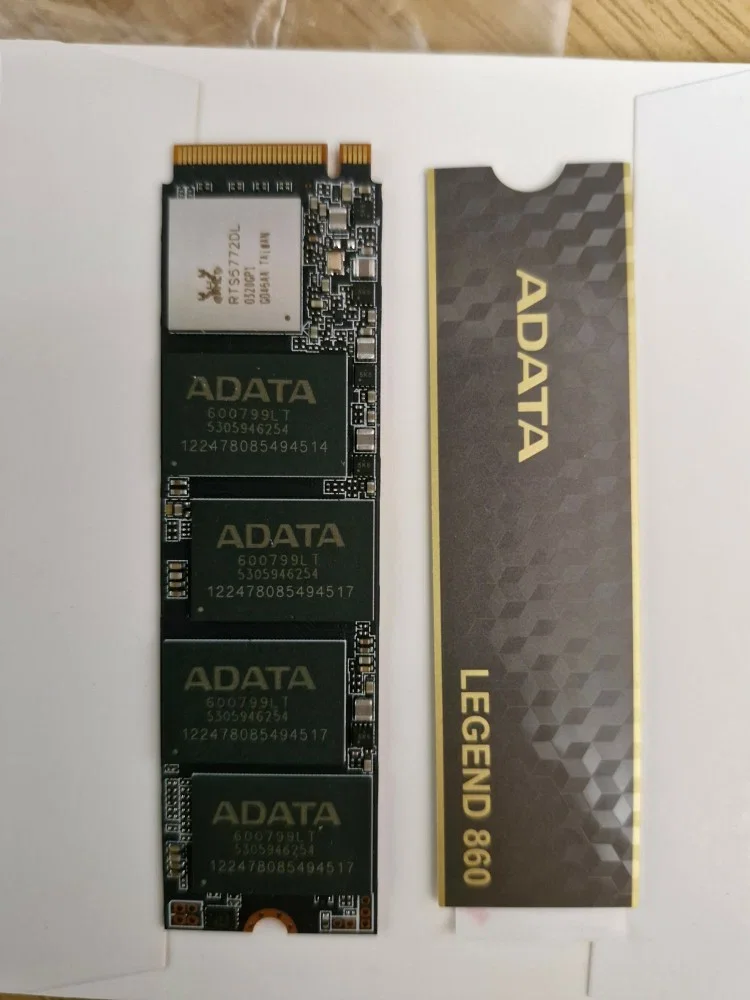 SSD накопитель Adata M.2 1TB LEGEND 860 PCIe 4.0 (SLEG-860-1000GCS)
