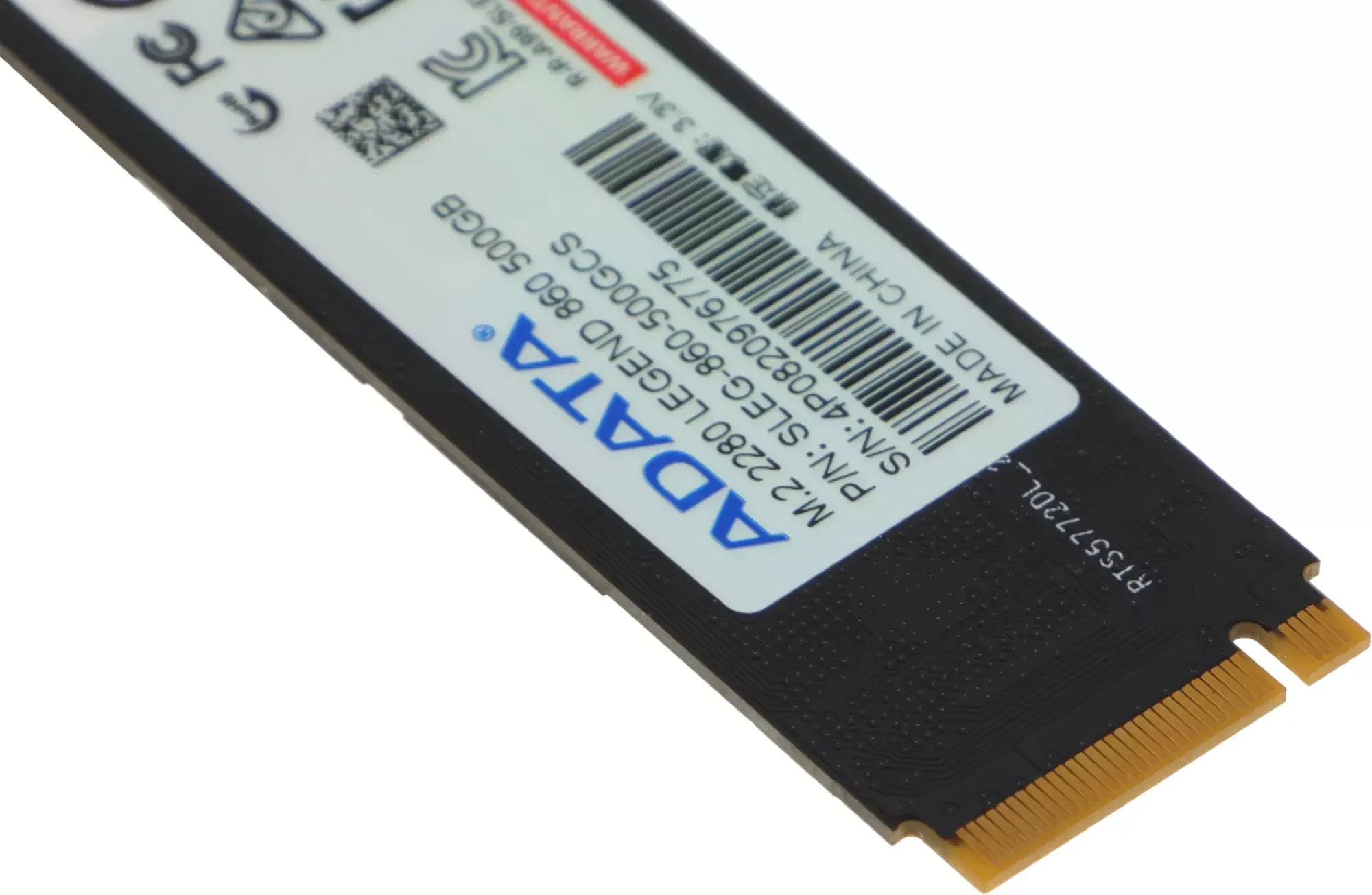 SSD накопитель Adata M.2 500Gb LEGEND 860 PCIe 4.0 (SLEG-860-500GCS)