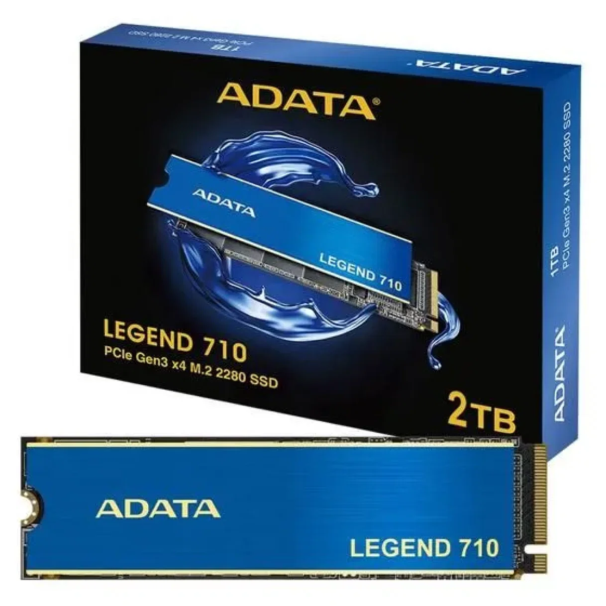 SSD накопитель Adata M.2 LEGEND 710 2000 Гб PCIe ALEG-710-2TCS