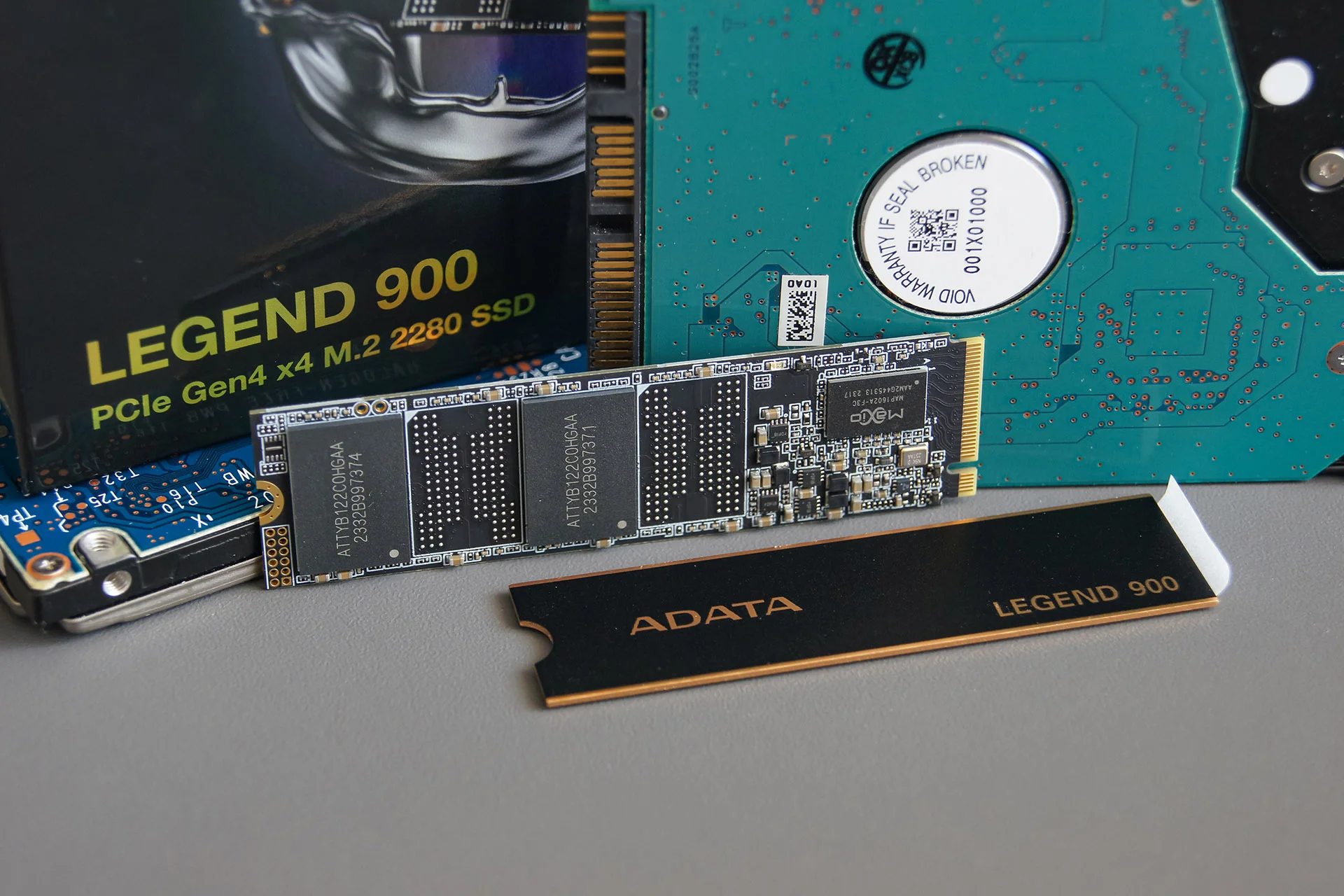 SSD накопитель Adata M.2 LEGEND 900 2000 Гб PCIe 4.0 SLEG-900-2TCS