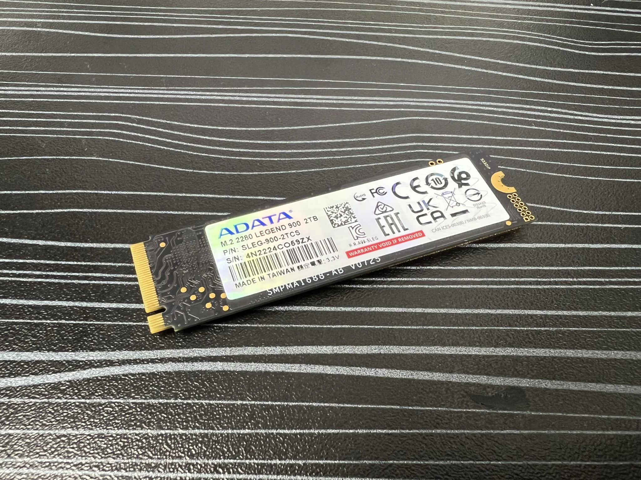 SSD накопитель Adata M.2 LEGEND 900 2000 Гб PCIe 4.0 SLEG-900-2TCS