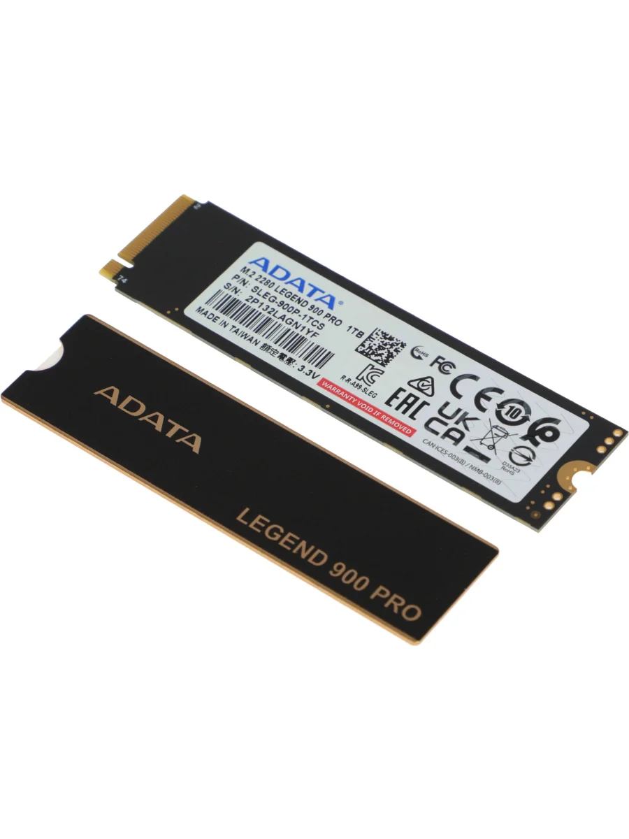 SSD накопитель Adata M.2 LEGEND 900 PRO 1000GB (SLEG-900P-1TCS)
