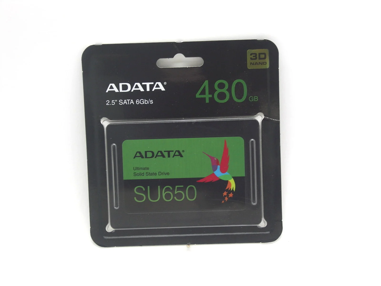 SSD накопитель Adata SU650 2.5 256 Гб SATA III 3D NAND (ASU650SS-256GT-R)