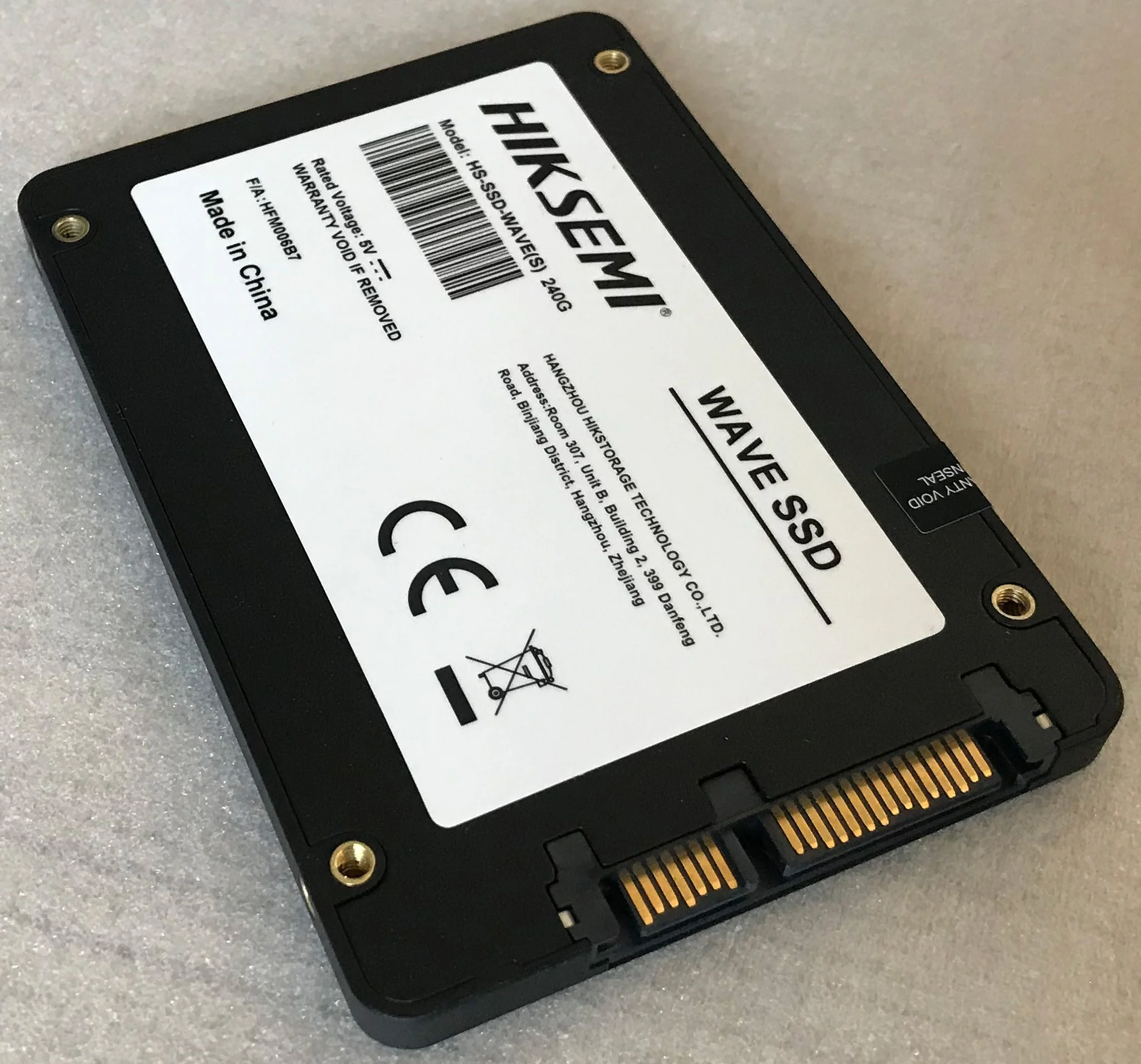 SSD накопитель Hiksemi 2.5" WAVE(S) 240GB SATA (HS-SSD-WAVE(S) 240G)