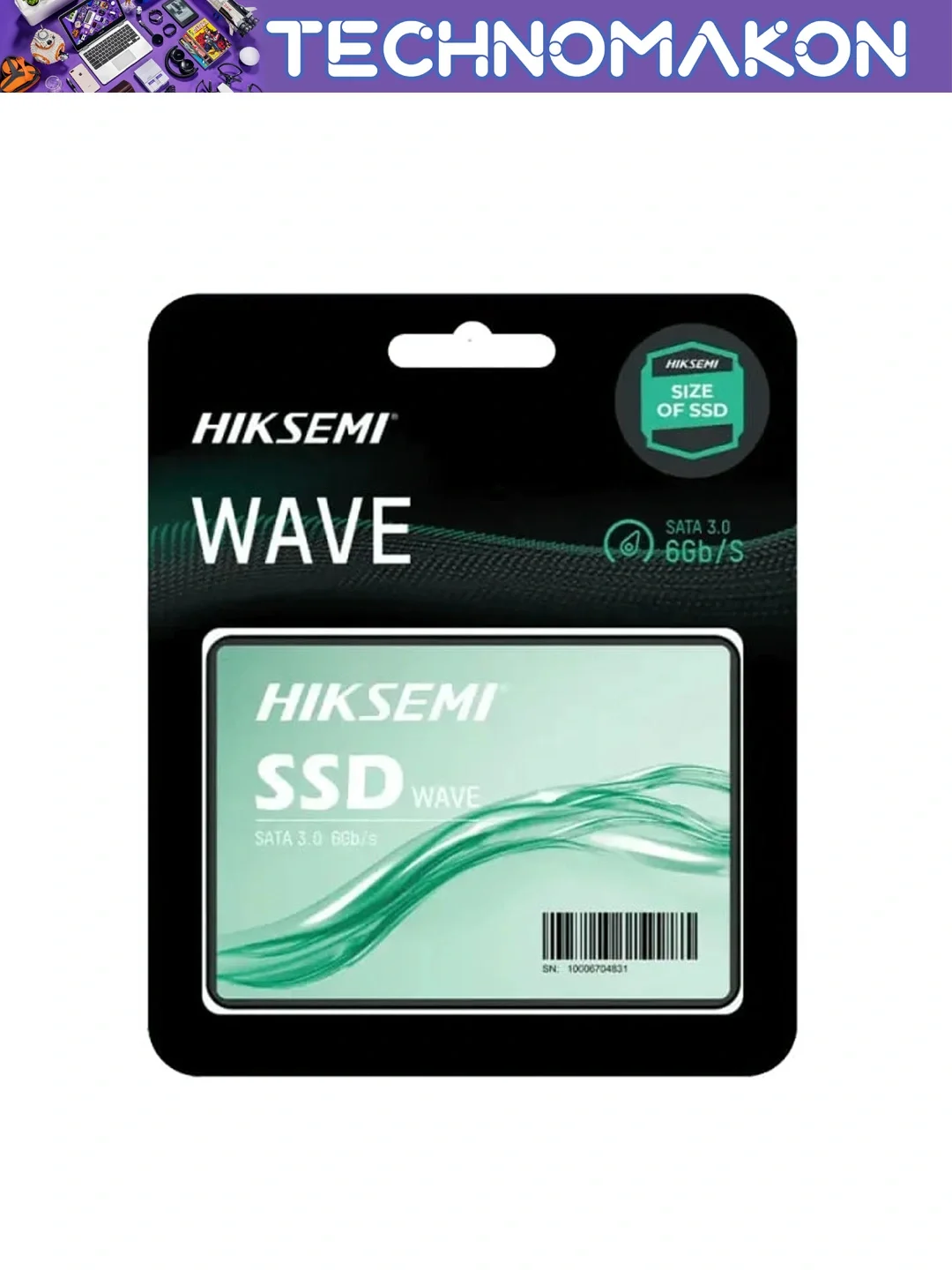 SSD накопитель Hiksemi 2.5" WAVE(S) 256GB SATA (HS-SSD-WAVE(S) 256G)