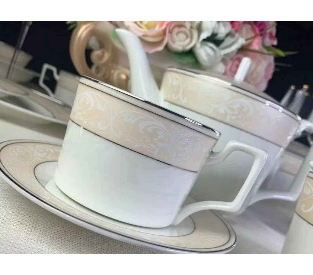 145-401 Чайный набор 12пр. 250 мл EARL GREY в под.уп.(х10)Костяной фарфор