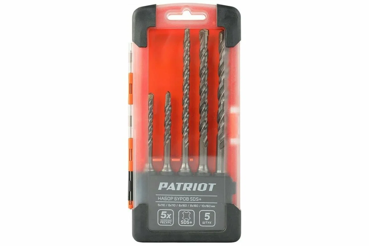 Набор буров Patriot 815010101 (5пред.)