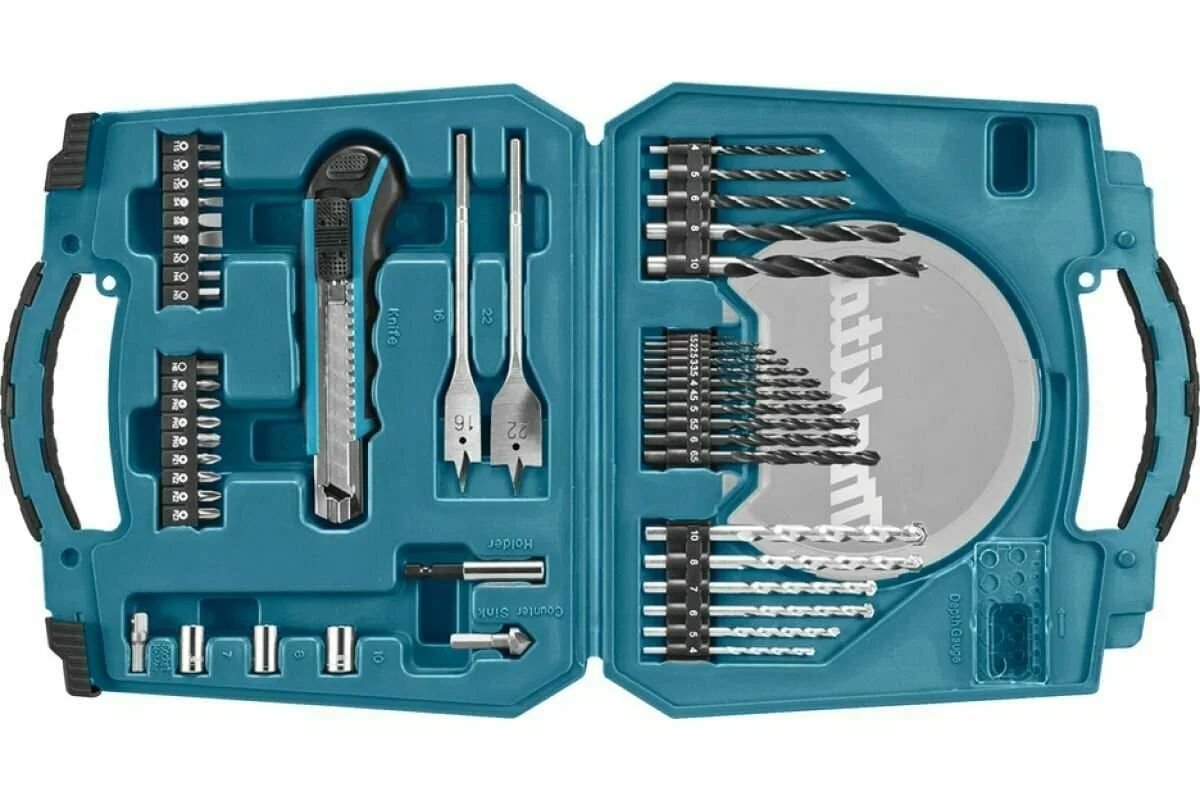 Набор оснастки Makita D-42014 универсал. (50пред.) для шуруповертов