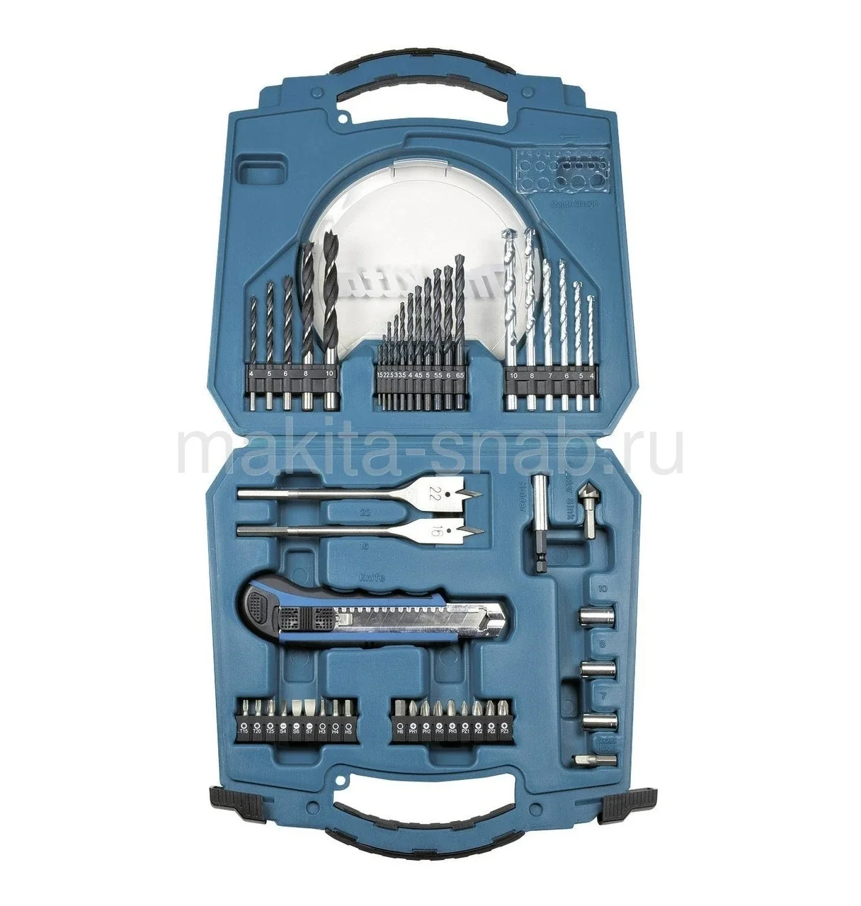 Набор оснастки Makita D-42014 универсал. (50пред.) для шуруповертов