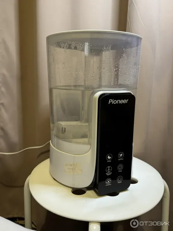 Увлажнитель воздуха Pioneer HDS60, 95 Вт, 300 мл/ч, бак 6л, пульт ДУ, 3 уровня подачи пара.