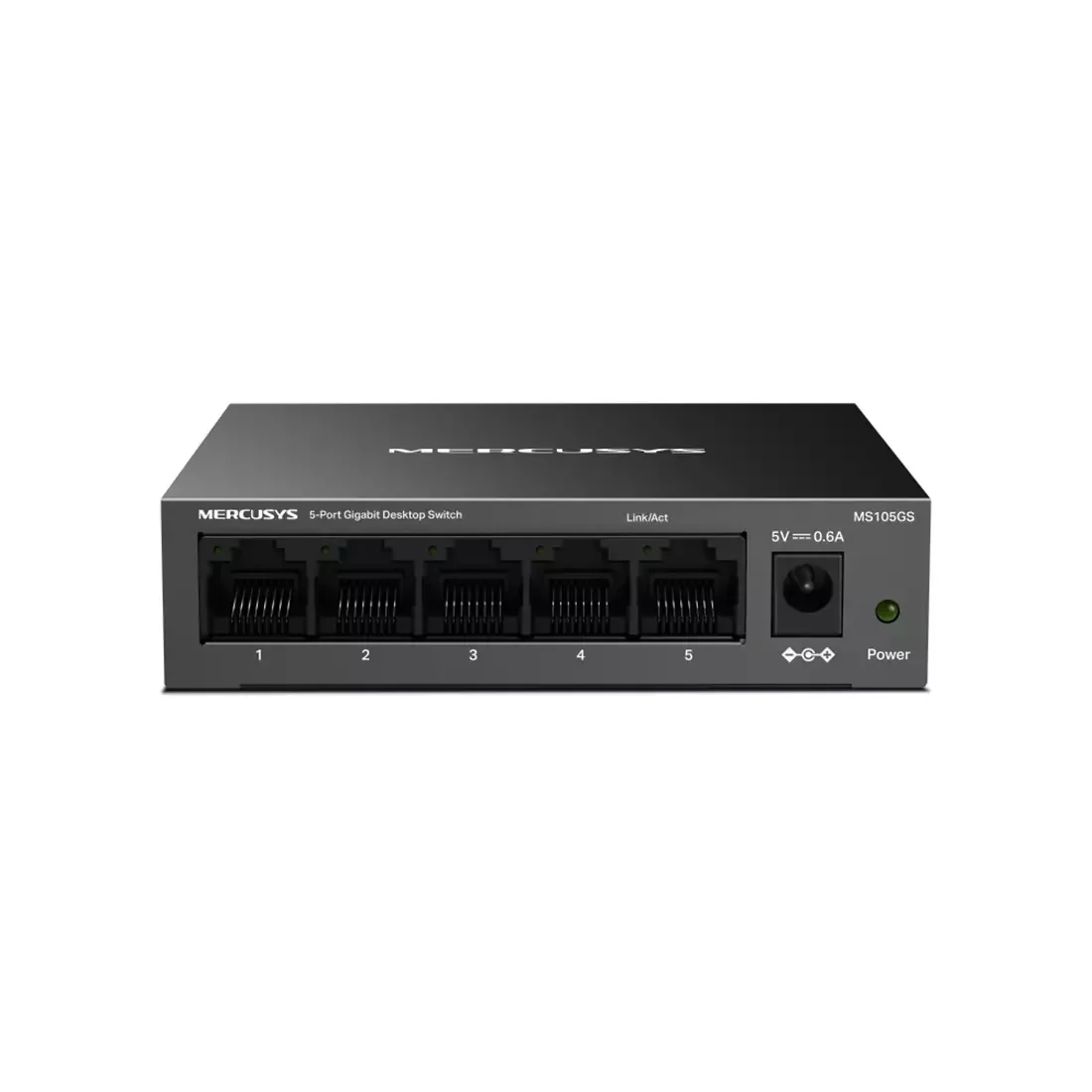 Коммутатор настольный Mercusys MS105GS с 5 гигабитными портам