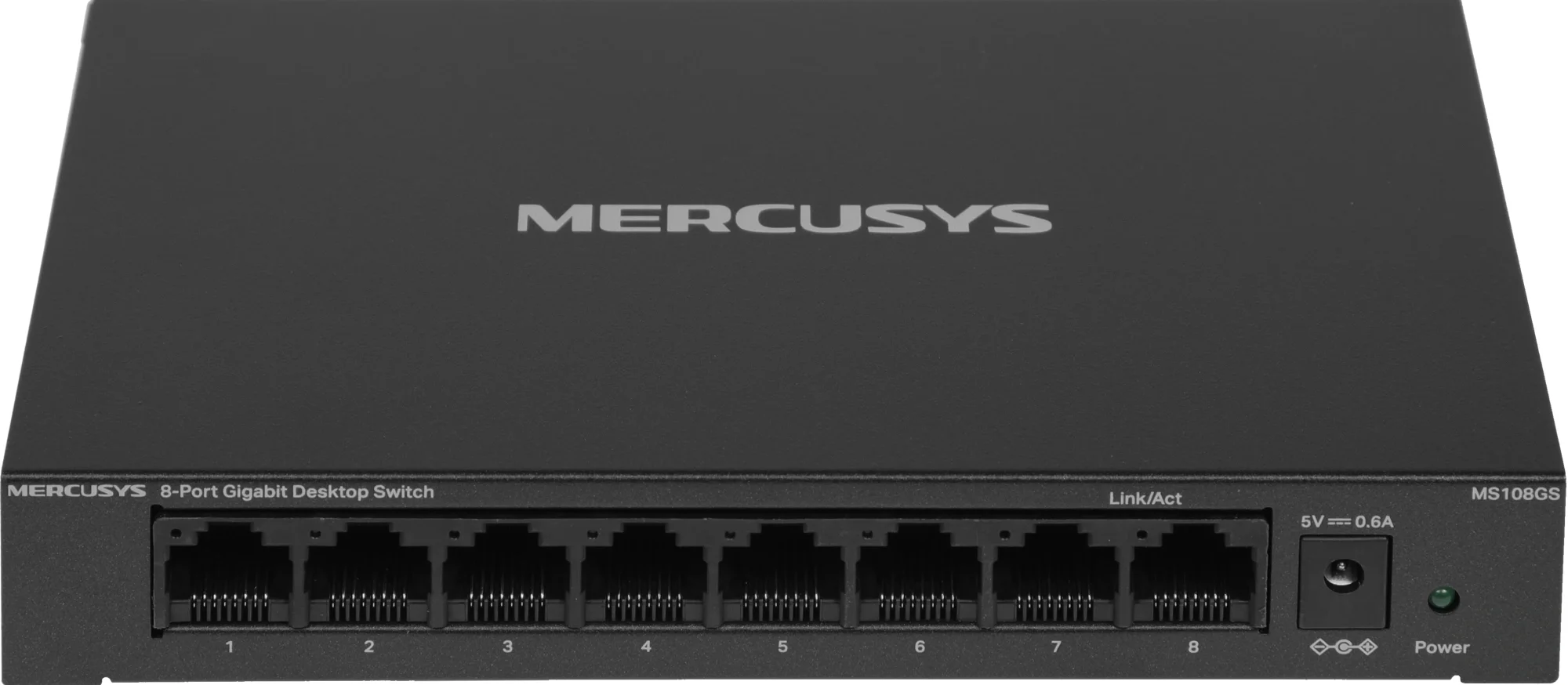 Коммутатор настольный Mercusys MS110CMP с 8 портами PoE+ 10/100 Мбит/c и 2 гигабитными портами