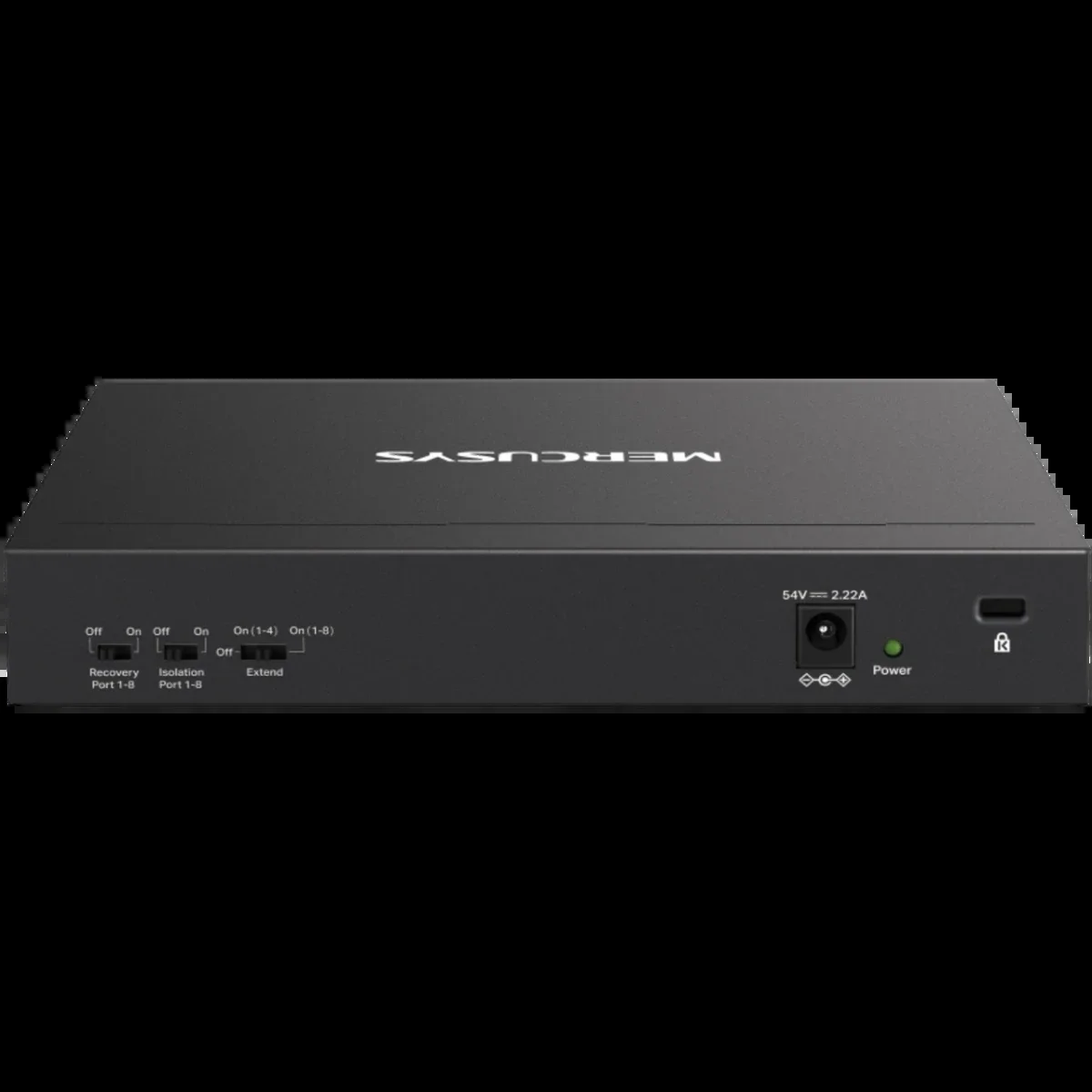 Коммутатор настольный Mercusys MS110CP с 8 портами PoE+ 10/100 Мбит/c и 2 гигабитными портами