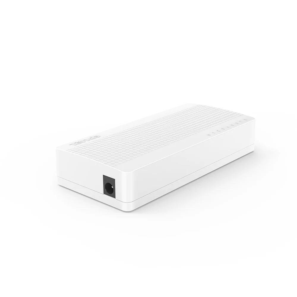 Коммутатор настольный неуправляемый Tenda S108 (mini), 8 портов Ethernet 10/100 Мбит/сек, пластиковый корпус