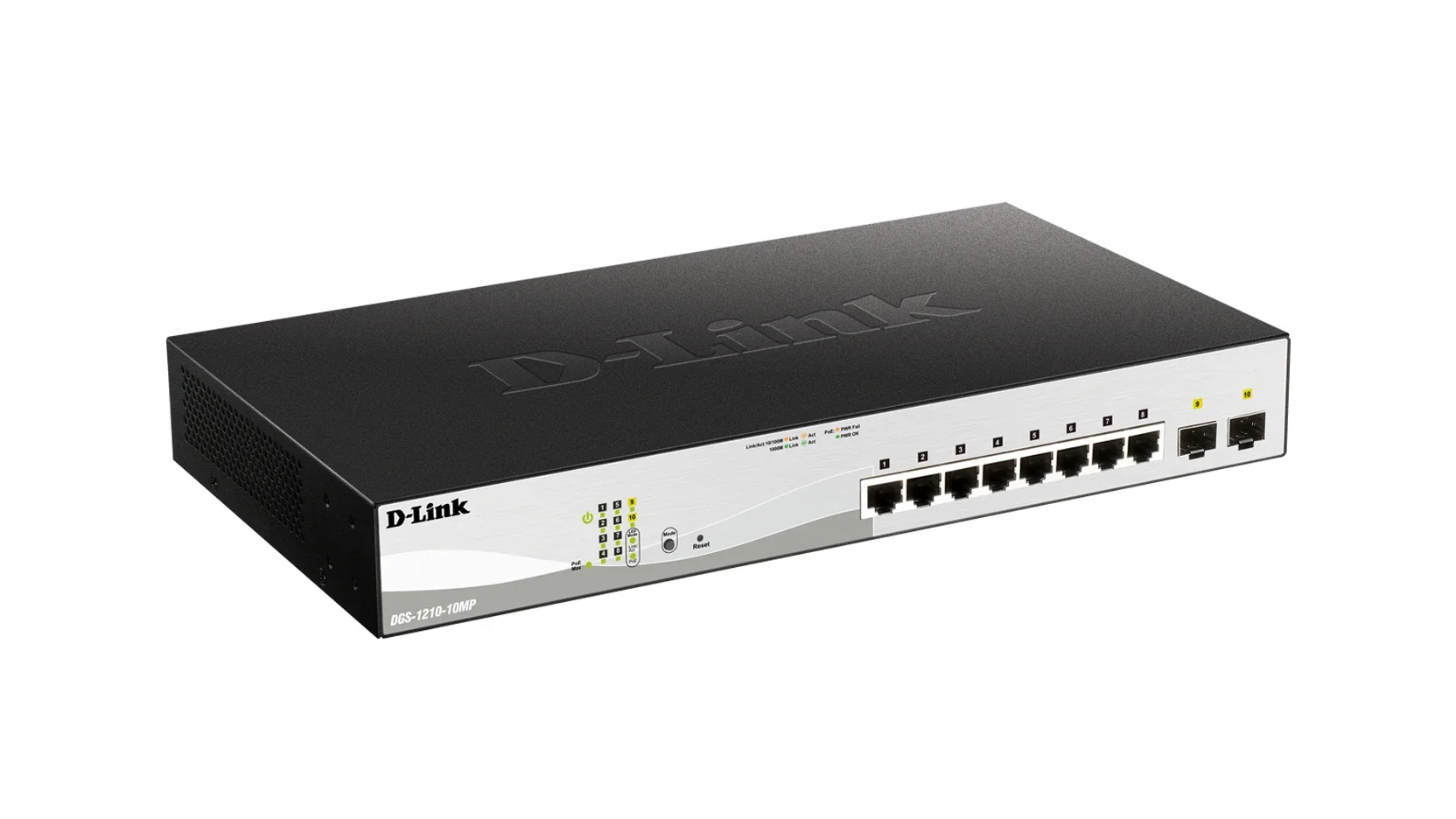 Коммутатор настраиваемый D-Link DGS-1210-52MPP/E2A PROJ WebSmart с 48 портами 10/100/1000Base-T и 4 портами 1000Base-X SFP (порты 1-48 с поддержкой Po