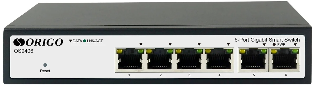Коммутатор настраиваемый L2 6x1000Base-T ORIGO OS2406/A1A