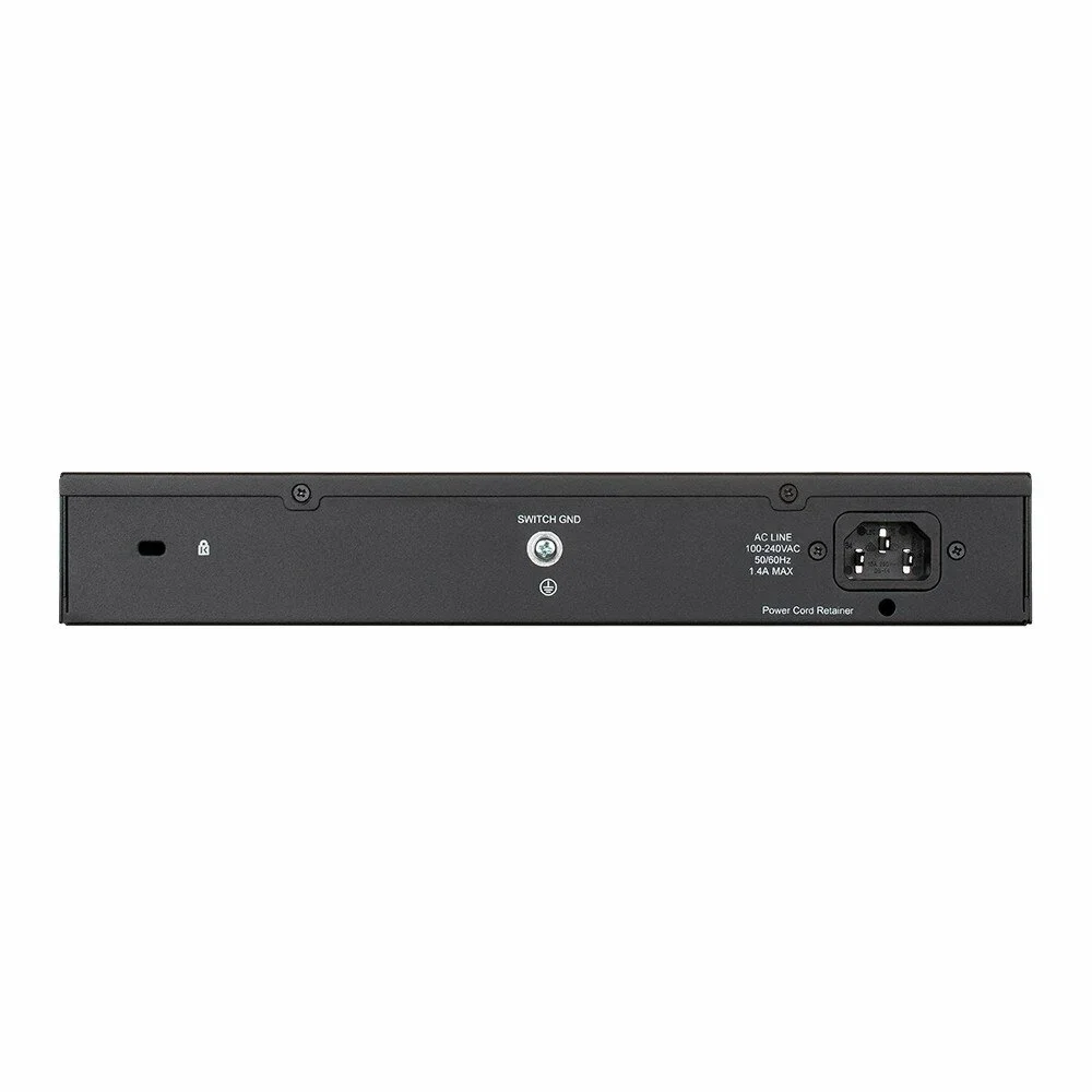 Коммутатор настраиваемый L2 D-Link DGS-1100-24PV2/A3A c 24 портами 10/100/1000Base-T (12 портов РоЕ 802.3af/at, PoE-бюджет 100 Вт)
