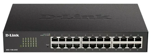 Коммутатор настраиваемый L2 D-Link DGS-1100-24V2/A2A c 24 портами 10/100/1000Base-T(465543) 3