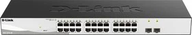 Коммутатор настраиваемый WebSmart с 24 портами 10/100/1000Base-T и 2 портами 1000Base-X SFP D-Link DGS-1210-26/F3A