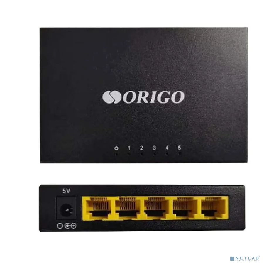 Коммутатор неуправляемый 5-портовый ORIGO OS1205/A1A 10/100 Мбит/с