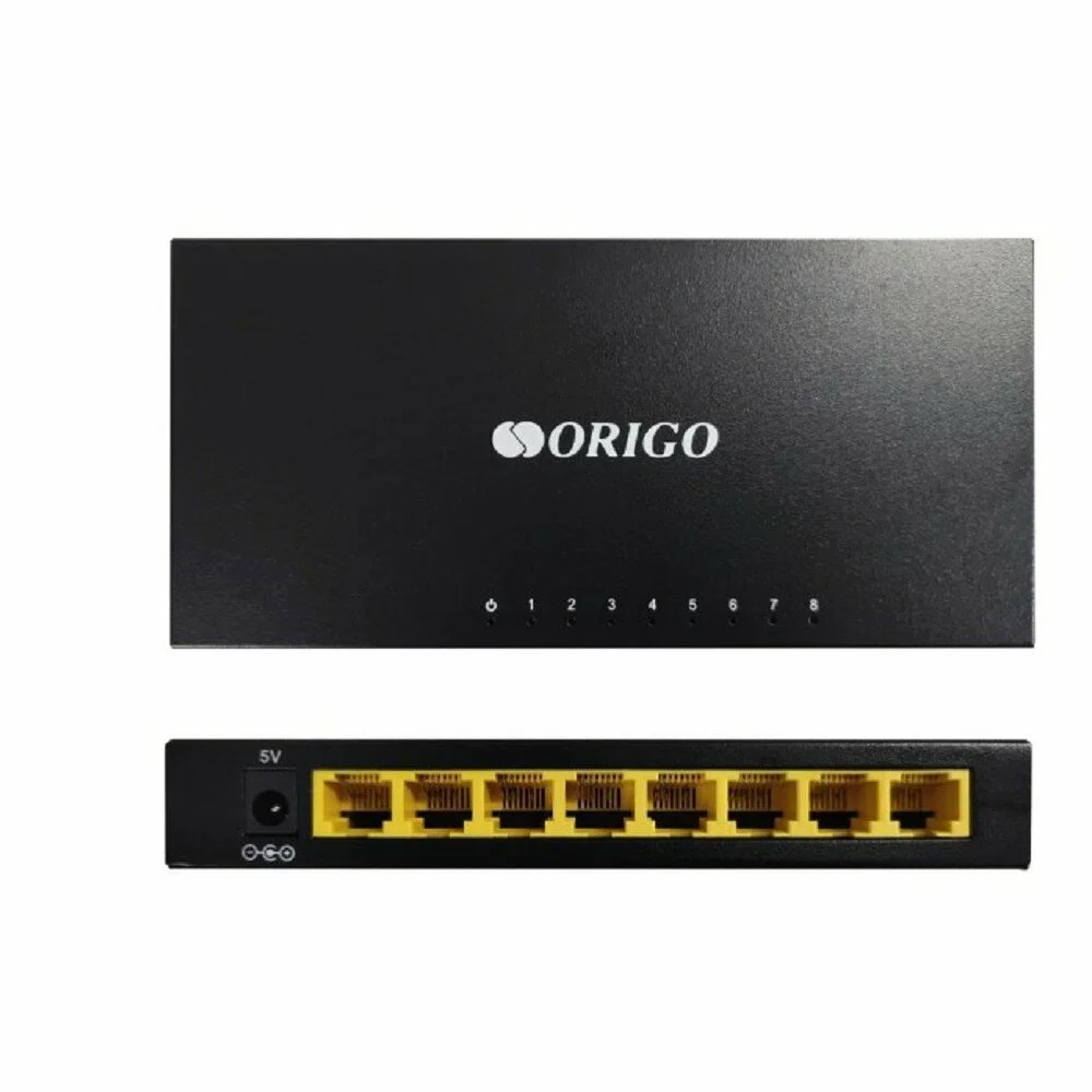 Коммутатор неуправляемый 8-портовый ORIGO OS1208/A1A 10/100 Мбит/с