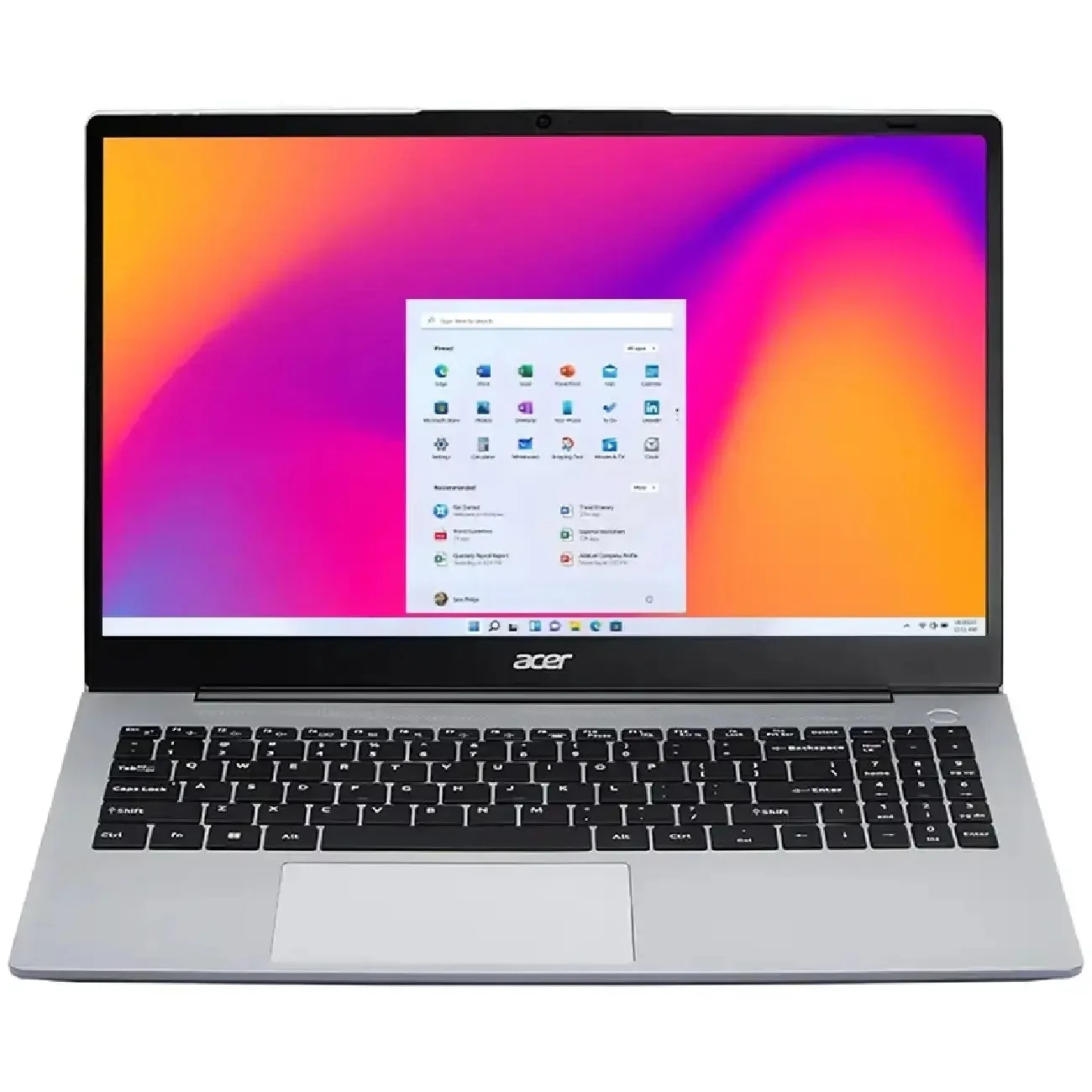 Ноутбук Acer Aspire 3 A325-42 Ryzen 7 7730U 16Gb SSD512Gb AMD Radeon Graphics 15.6" IPS FHD (1920x1080) без ОС silver WiFi BT Cam (ZN.N01SI.03U)
