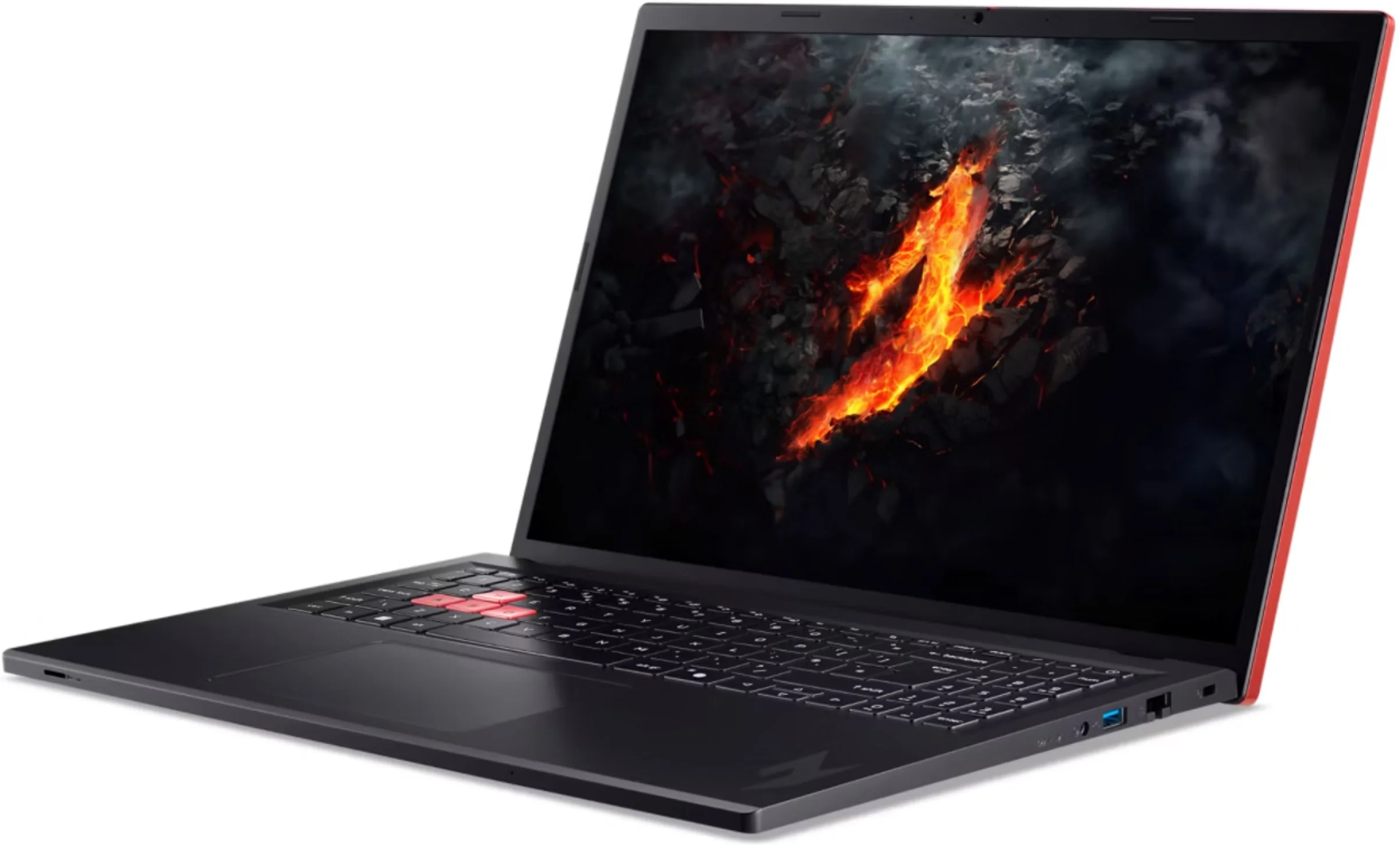 Ноутбук Acer Nitro Lite 16 NL16-71G-578S Core i5 13420H 16Gb SSD512Gb NVIDIA GeForce RTX 3050 6Gb 16" IPS WUXGA (1920x1200) без ОС black WiFi BT Cam (