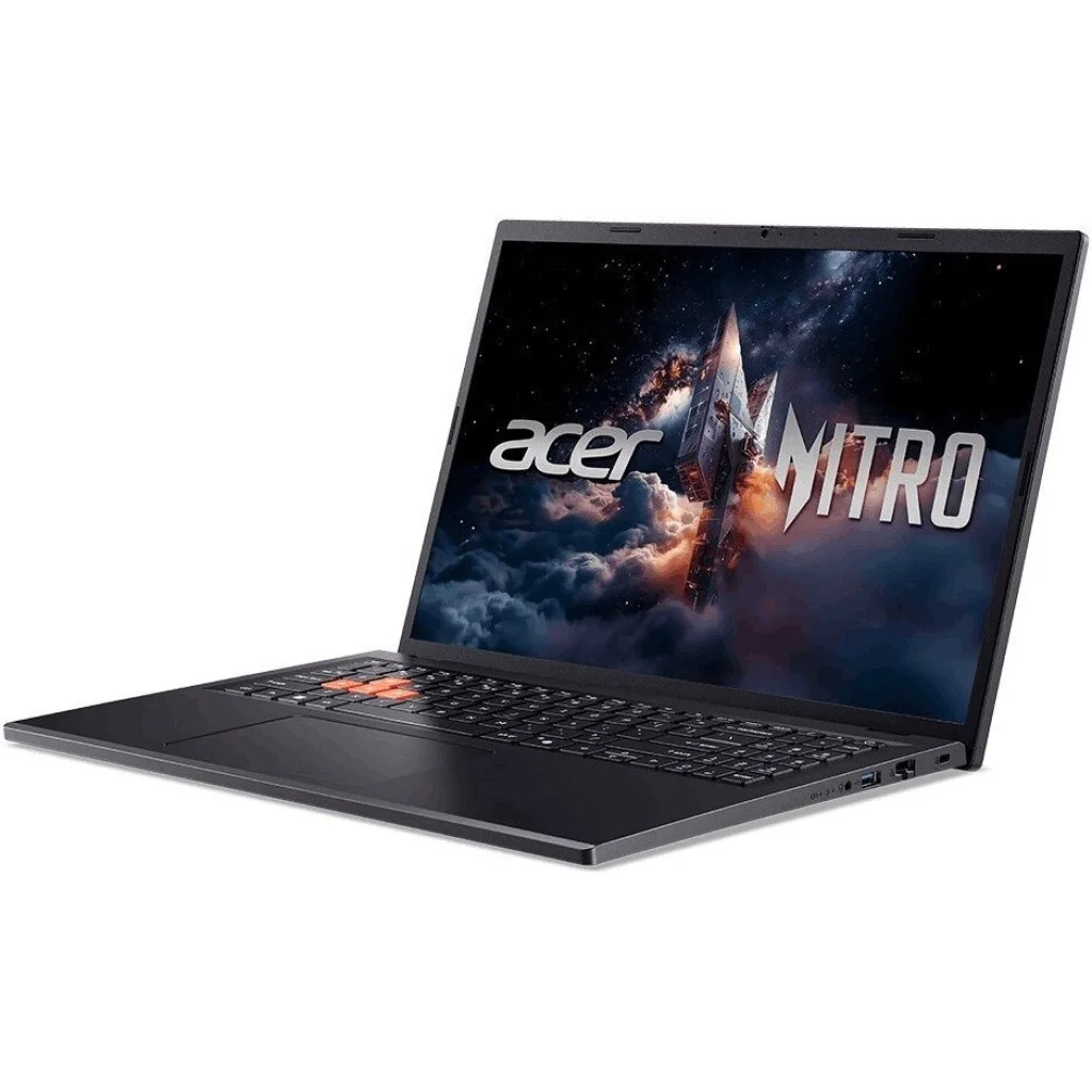 Ноутбук Acer Nitro Lite 16 NL16-71G-578S Core i5 13420H 16Gb SSD512Gb NVIDIA GeForce RTX 3050 6Gb 16" IPS WUXGA (1920x1200) без ОС black WiFi BT Cam (