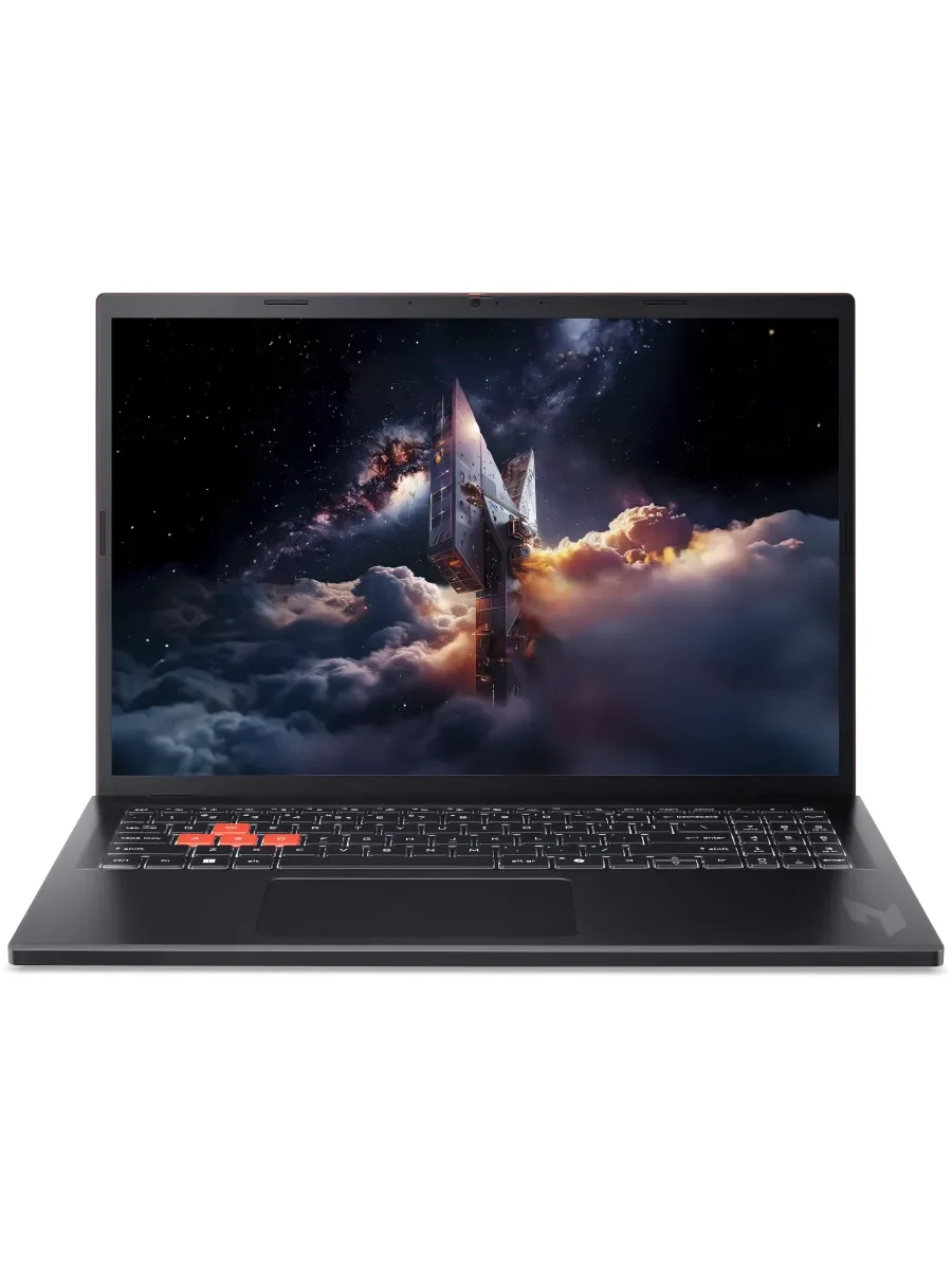 Ноутбук Acer Nitro Lite 16 NL16-71G-578S Core i5 13420H 16Gb SSD512Gb NVIDIA GeForce RTX 3050 6Gb 16" IPS WUXGA (1920x1200) без ОС black WiFi BT Cam (