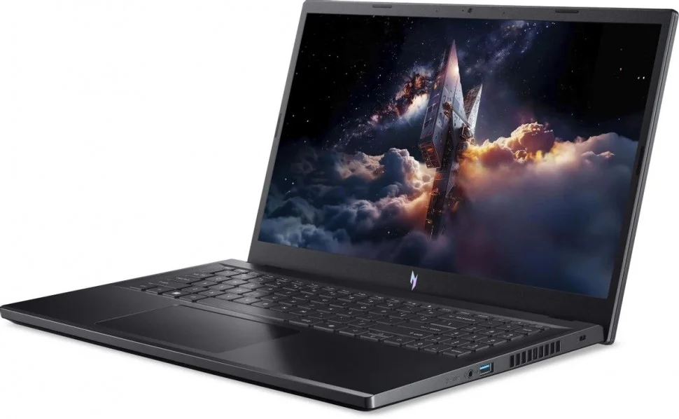 Ноутбук Acer Nitro V 15 ANV15-52-57D8 Core 5 210H 16Gb SSD512Gb NVIDIA GeForce RTX4050 6Gb 15.6" IPS FHD (1920x1080) без ОС black WiFi BT Cam (NH.QV2C