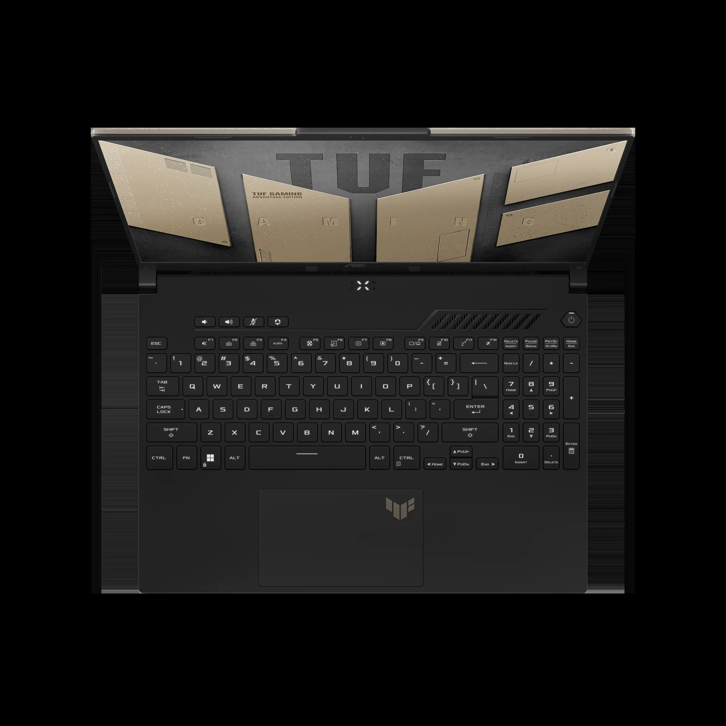 Ноутбук Asus TUF Gaming A16 FA608UHI-TU128 Ryzen 7 260 16Gb SSD512Gb NVIDIA GeForce RTX5050 8Gb 16" IPS WUXGA (1920x1200) без ОС grey WiFi BT Cam (90N