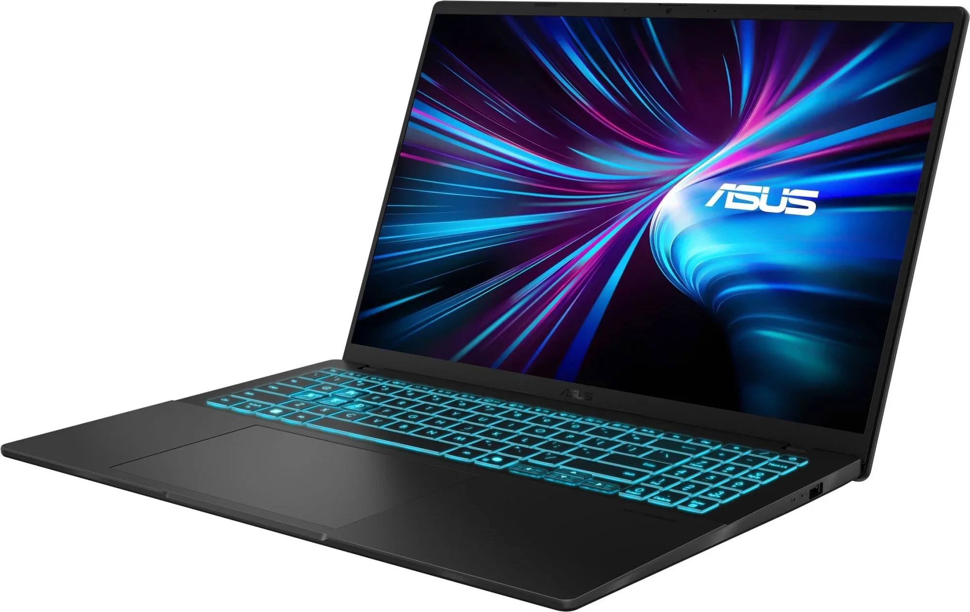 Ноутбук Asus V16 V3607VM-TK207 Core 5 210H 32Gb SSD512Gb NVIDIA GeForce RTX 5060 8Gb 16" IPS WUXGA (1920x1200) без ОС black WiFi BT Cam (90NB16K1-M00F